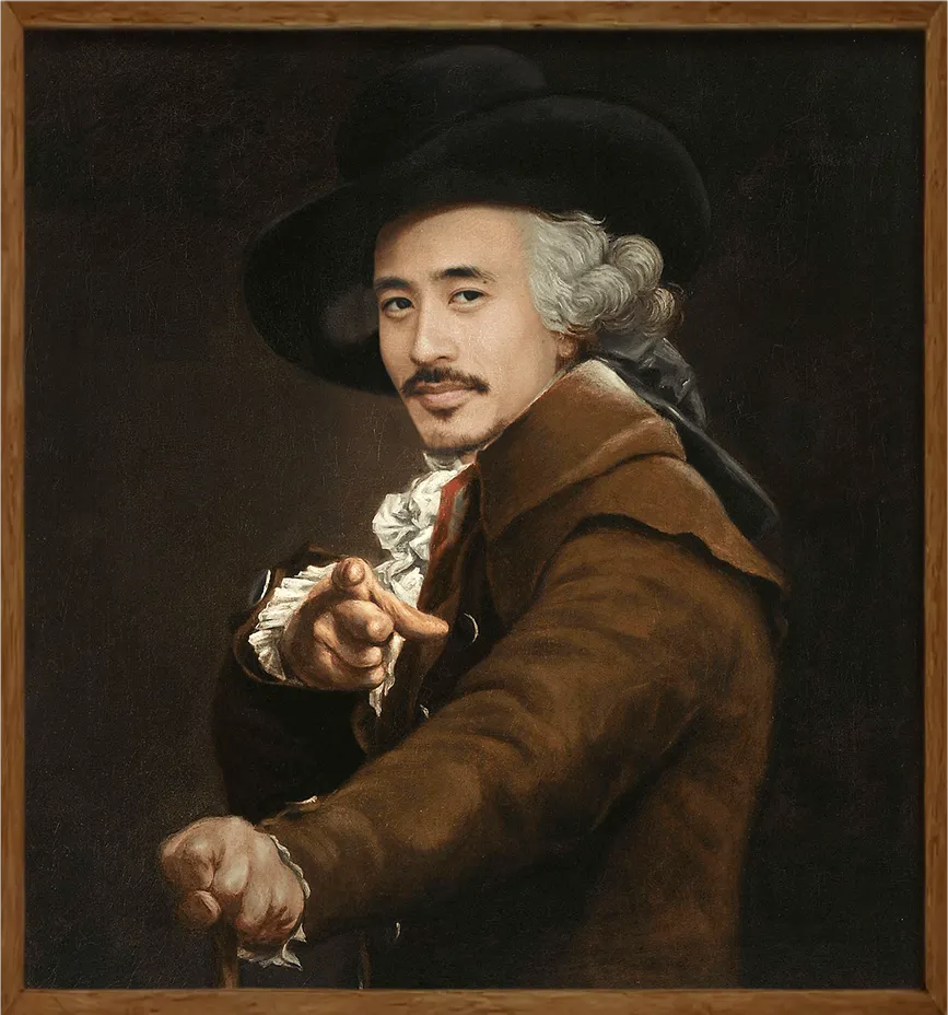 A portrait of Dewey Wynn